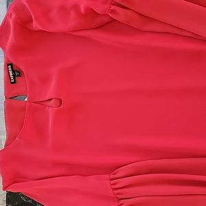 Ruffled sleeve blouse